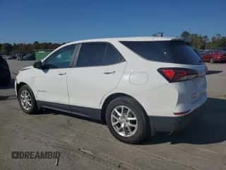 2024 Chevrolet Equinox LS с VIN 3GNAXHEG6RL307121, выставлен на аукционе Copart как лот 81120605 с пробегом 5 790 миль миль и Списание • Salvage title. История ставок и продаж доступна на DreamBid. Изображение 2.