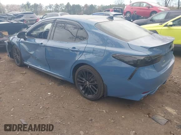 2023 Toyota Camry XSE with VIN 4T1K61BK2PU083912, listed as a IAAI auction lot 42147274 with 25,229 mi miles and . Bid and sale history available at DreamBid. Image 3.
