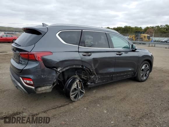 2020 Hyundai Santa Fe Limited z VIN 5NMS5CAA7LH298988, wystawiony jako Copart lot #71509862 z przebiegiem 25 372 mil mil oraz . Historia ofert i sprzedaży dostępna na DreamBid. Obrazek 3.