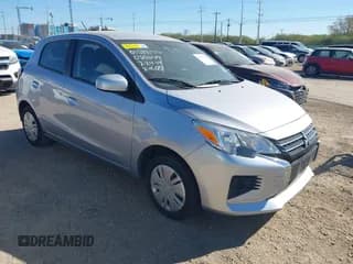 ✅ 2024 Mitsubishi Mirage ES • VIN: ML32AUHJ2RH030659 • Lot: 43919978. Listed on IAAI with 8,779 mi. Free auction sales archive from the USA and detailed vehicle history report at DreamBid. Image 1.