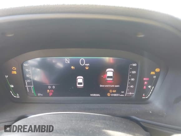 ✅ 2024 Honda Accord Touring • VIN: 1HGCY2F81RA093571 • Lot: 43202260. Listed on IAAI with 18,051 mi. Free auction sales archive from the USA and detailed vehicle history report at DreamBid. Image 7.