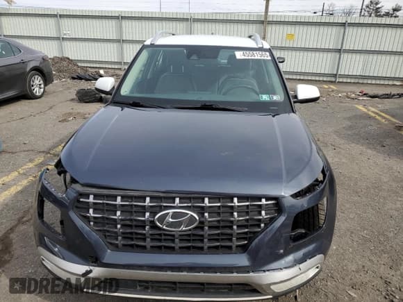 ✅ 2021 Hyundai Venue Denim • VIN: KMHRC8A30MU081694 • Lot: 45581565. Listed on Copart with 88,034 mi. Free auction sales archive from the USA and detailed vehicle history report at DreamBid. Image 5.