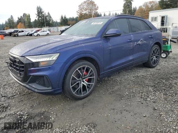 ✅ 2019 Audi Q8 Prestige • VIN: WA1FVAF14KD041920 • Lot: 90705815. Listed on Copart with 36,815 mi. Free auction sales archive from the USA and detailed vehicle history report at DreamBid. Image 1.