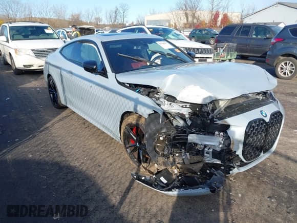 ✅ 2023 BMW 4 Series 430i xDrive • VIN: WBA73AP07PCL88206 • Lot: 43706177. Listed on IAAI with Not provided. Free auction sales archive from the USA and detailed vehicle history report at DreamBid. Image 1.