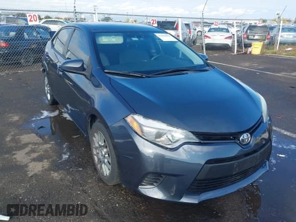 ✅ 2016 Toyota Corolla L • VIN: 5YFBURHE4GP528092 • Lot: 43462902. Listed on IAAI with 141,038 mi. Free auction sales archive from the USA and detailed vehicle history report at DreamBid. Image 1.