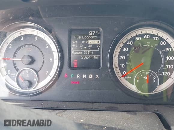 2016 Ram 1500 Express with VIN 1C6RR7FT8GS166537, listed as a IAAI auction lot 42563310 with 292,444 mi miles and . Bid and sale history available at DreamBid. Image 7.