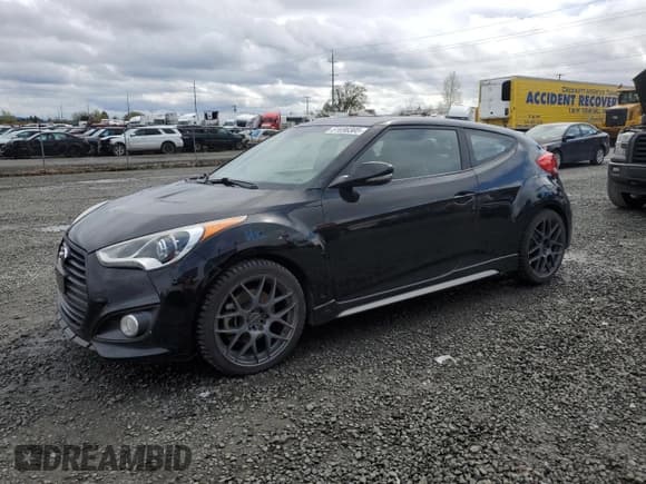 ✅ 2014 Hyundai Veloster Turbo • VIN: KMHTC6AE0EU184241 • Лот: 51698305. Опубликован ранее на Copart с пробегом 115 830 миль. Бесплатный доступ к архиву аукционных продаж из США и подробный отчёт об истории автомобиля на DreamBid. Изображение 1.