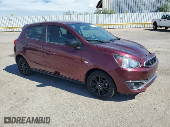✅ 2020 Mitsubishi Mirage LE • VIN: ML32A5HJ8LH001714 • Lot: 70355275. Listed on Copart with 45,005 mi. Free auction sales archive from the USA and detailed vehicle history report at DreamBid. Image 4.