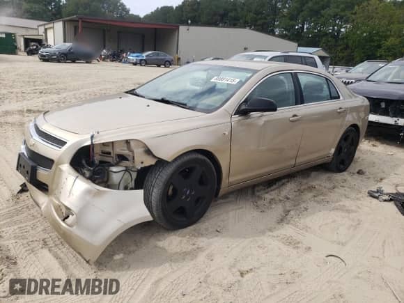 2008 Chevrolet Malibu 1LT z VIN 1G1ZH57B38F257997, wystawiony jako Copart lot #80881415 z przebiegiem 214 851 mil mil oraz Szkoda całkowita • Salvage title. Historia ofert i sprzedaży dostępna na DreamBid. Obrazek 1.