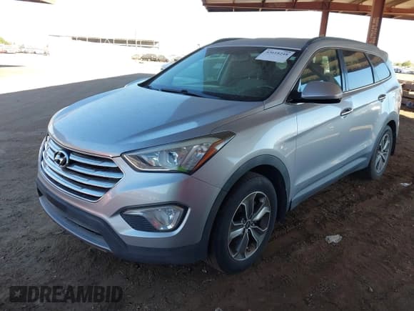 ✅ 2014 Hyundai Santa Fe GLS • VIN: KM8SM4HFXEU057234 • Лот: 43618248. Опубликован ранее на IAAI с пробегом 100 468 миль. Бесплатный доступ к архиву аукционных продаж из США и подробный отчёт об истории автомобиля на DreamBid. Изображение 2.
