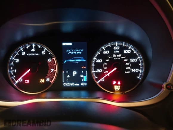 ✅ 2018 Mitsubishi Eclipse Cross LE • VIN: JA4AT4AA9JZ069268 • Lot: 41941695. Wystawiony na IAAI z przebiegiem 52 320 mil. Bezpłatny archiwum sprzedaży aukcyjnych z USA i szczegółowy raport historii pojazdu na DreamBid. Zdjęcie 7.