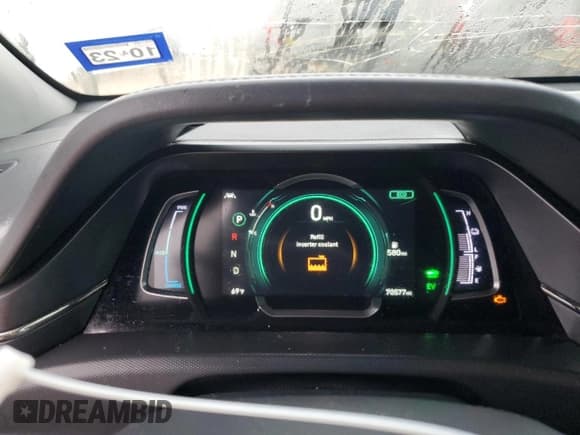 ✅ 2020 Hyundai Ioniq SE • VIN: KMHC75LC8LU195575 • Lot: 81565314. Wystawiony na Copart z przebiegiem 70 577 mil. Bezpłatny archiwum sprzedaży aukcyjnych z USA i szczegółowy raport historii pojazdu na DreamBid. Zdjęcie 9.