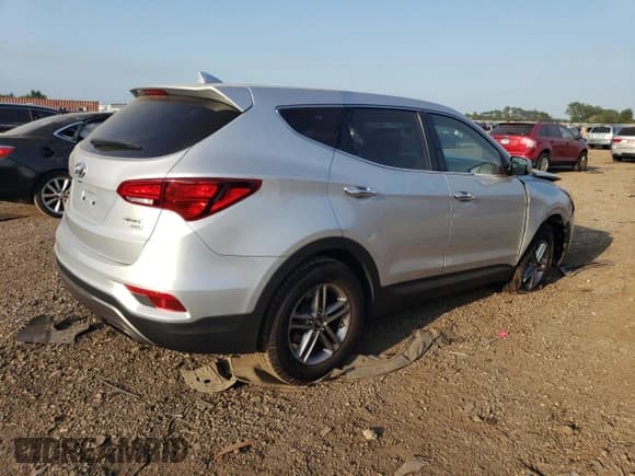 ✅ 2017 Hyundai Santa Fe 2.4L • VIN: 5XYZTDLB7HG384626 • Лот: 65759363. Опубликован ранее на Copart с пробегом 69 734 миль. Бесплатный доступ к архиву аукционных продаж из США и подробный отчёт об истории автомобиля на DreamBid. Изображение 3.