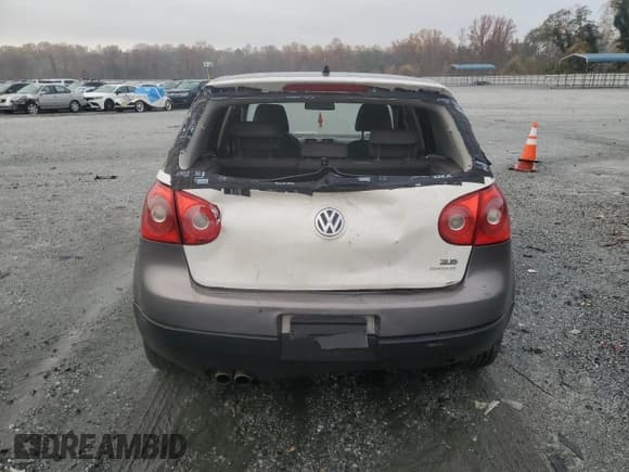 ✅ 2007 Volkswagen Rabbit • VIN: WVWDR71K27W068825 • Lot: 91631525. Listed on Copart with 235,085 mi. Free auction sales archive from the USA and detailed vehicle history report at DreamBid. Image 6.