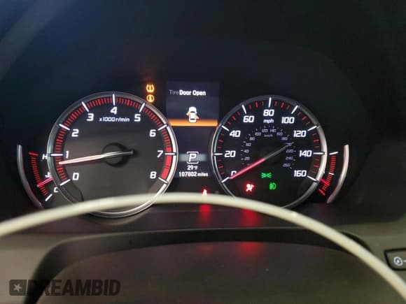 ✅ 2020 Acura TLX Advance • VIN: 19UUB3F82LY000230 • Lot: 41381255. Listed on Copart with 107,802 mi. Free auction sales archive from the USA and detailed vehicle history report at DreamBid. Image 9.