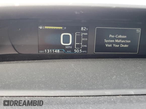 ✅ 2018 Toyota Prius Four • VIN: JTDKARFU2J3056106 • Lot: 84710295. Listed on Copart with 131,148 mi. Free auction sales archive from the USA and detailed vehicle history report at DreamBid. Image 9.