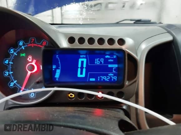 2013 Chevrolet Sonic LT with VIN 1G1JD6SH6D4176685, listed as a IAAI auction lot 42675002 with 179,279 mi miles and . Bid and sale history available at DreamBid. Image 7.