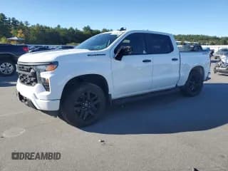 ✅ 2022 Chevrolet Silverado 1500 Custom • VIN: 1GCPDBEK7NZ526198 • Lot: 81695375. Listed on Copart with 76,986 mi. Free auction sales archive from the USA and detailed vehicle history report at DreamBid. Image 1.