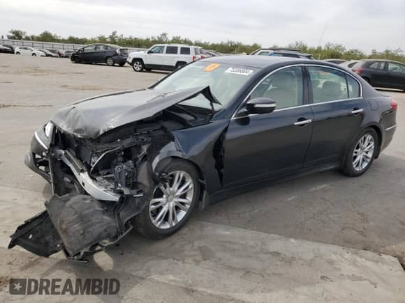 2013 Hyundai Genesis 3.8L с VIN KMHGC4DDXDU237633, выставлен на аукционе Copart как лот 75386804 с пробегом 44 507 миль миль и Списание • Salvage title. История ставок и продаж доступна на DreamBid. Изображение 1.