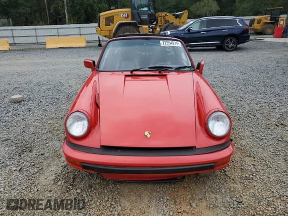 ✅ 1987 Porsche 911 • VIN: WP0EB0910HS161265 • Lot: 72954914. Listed on Copart with 91,287 mi. Free auction sales archive from the USA and detailed vehicle history report at DreamBid. Image 5.