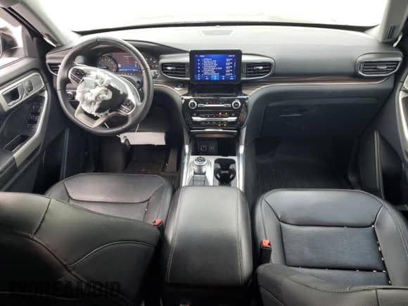 2021 Ford Explorer Limited with VIN 1FMSK8FH6MGA14413, listed as a Copart auction lot 71562005 with 56,947 mi miles and Salvage title. Bid and sale history available at DreamBid. Image 8.