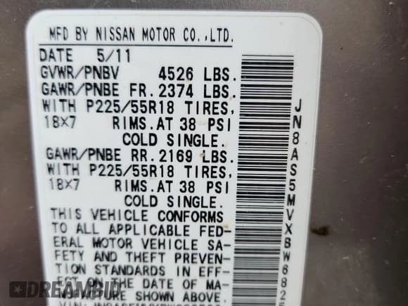 ✅ 2011 Nissan Rogue SV • VIN: JN8AS5MVXBW682536 • Lot: 91970185. Wystawiony na Copart z przebiegiem 236 543 mil. Bezpłatny archiwum sprzedaży aukcyjnych z USA i szczegółowy raport historii pojazdu na DreamBid. Zdjęcie 12.