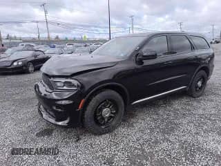 2022 Dodge Durango Pursuit z VIN 1C4RDJFGXNC136941, wystawiony jako Copart lot #90499045 z przebiegiem 24 065 mil mil oraz Szkoda całkowita • Salvage title. Historia ofert i sprzedaży dostępna na DreamBid. Obrazek 1.