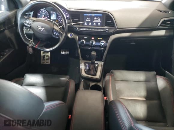✅ 2019 Hyundai Elantra Sport • VIN: KMHD04LB2KU819394 • Lot: 67483855. Listed on Copart with 55,936 mi. Free auction sales archive from the USA and detailed vehicle history report at DreamBid. Image 8.