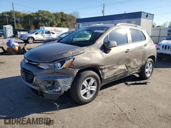 ✅ 2022 Chevrolet Trax LT • VIN: KL7CJPSM0NB527791 • Lot: 89679775. Listed on Copart with 66,772 mi. Free auction sales archive from the USA and detailed vehicle history report at DreamBid. Image 1.