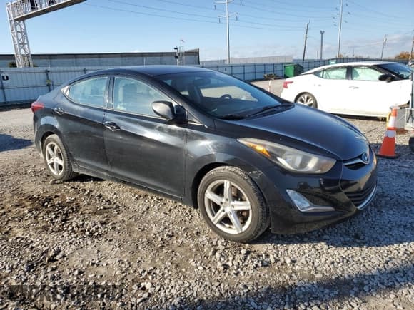 ✅ 2014 Hyundai Elantra SE • VIN: KMHDH4AE3EU087173 • Lot: 90217355. Listed on Copart with 145,353 mi. Free auction sales archive from the USA and detailed vehicle history report at DreamBid. Image 4.