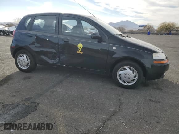 ✅ 2007 Chevrolet Aveo LS • VIN: KL1TD66617B706318 • Lot: 42835265. Wystawiony na Copart z przebiegiem 153 065 mil. Bezpłatny archiwum sprzedaży aukcyjnych z USA i szczegółowy raport historii pojazdu na DreamBid. Zdjęcie 4.