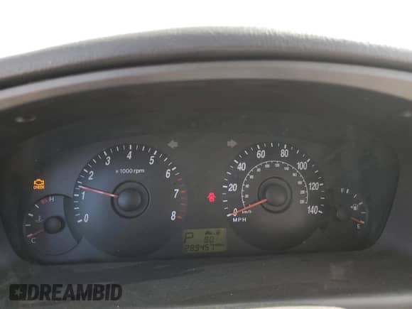 2005 Hyundai Elantra GLS with VIN KMHDN56D05U162233, listed as a Copart auction lot 75898534 with 289,457 mi miles and Salvage title. Bid and sale history available at DreamBid. Image 9.