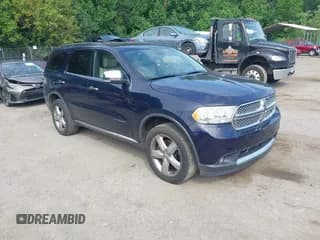 ✅ 2013 Dodge Durango Citadel • VIN: 1C4RDJEG2DC505114 • Lot: 42793640. Listed on IAAI with 195,176 mi. Free auction sales archive from the USA and detailed vehicle history report at DreamBid. Image 1.