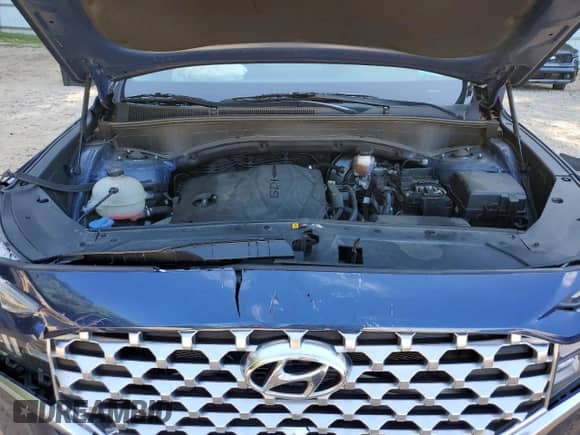 2022 Hyundai Santa Fe SEL with VIN 5NMS24AJ5NH408454, listed as a Copart auction lot 66262695 with 54,842 mi miles and Salvage title. Bid and sale history available at DreamBid. Image 12.