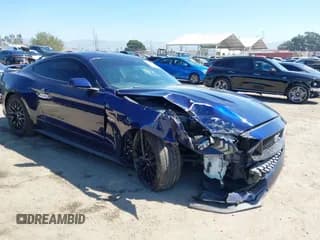 ✅ 2020 Ford Mustang GT • VIN: 1FA6P8CFXL5103945 • Lot: 43164277. Listed on IAAI with 37,541 mi. Free auction sales archive from the USA and detailed vehicle history report at DreamBid. Image 1.