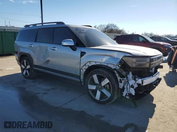 2024 Hyundai Santa Fe Limited с VIN 5NMP44GL3RH026969, выставлен на аукционе Copart как лот 46603385 с пробегом 6 623 миль миль и Списание • Salvage title. История ставок и продаж доступна на DreamBid. Изображение 4.