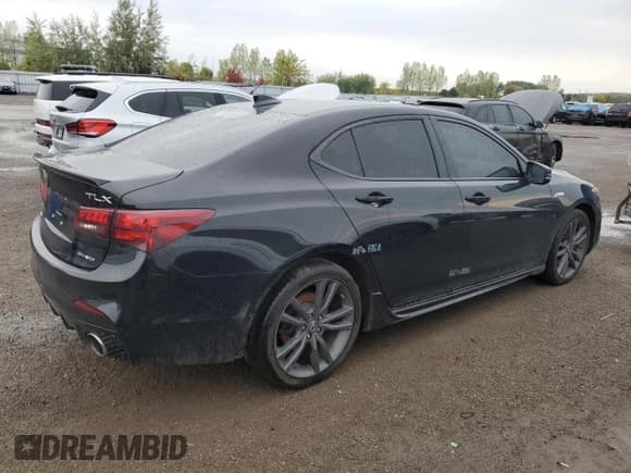 ✅ 2020 Acura TLX Technology • VIN: 19UUB3F49LA800027 • Lot: 81028025. Listed on Copart with Not provided. Free auction sales archive from the USA and detailed vehicle history report at DreamBid. Image 3.