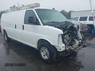 ✅ 2019 Chevrolet Express Cargo • VIN: 1GCWGBFP9K1193039 • Лот: 42482812. Опубликован ранее на IAAI с пробегом 152 787 миль. Бесплатный доступ к архиву аукционных продаж из США и подробный отчёт об истории автомобиля на DreamBid. Изображение 1.