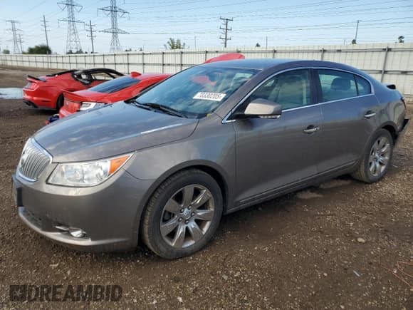✅ 2012 Buick LaCrosse Premium 2 • VIN: 1G4GF5E33CF178009 • Lot: 70330205. Listed on Copart with 122,201 mi. Free auction sales archive from the USA and detailed vehicle history report at DreamBid. Image 1.