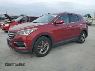 2017 Hyundai Santa Fe 2.4L с VIN 5XYZTDLB9HG410322, выставлен на аукционе Copart как лот 91243105 с пробегом 132 694 миль миль и Чистый • Clean title. История ставок и продаж доступна на DreamBid. Изображение 1.