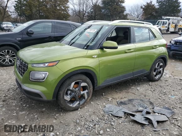 ✅ 2024 Hyundai Venue Limited • VIN: KMHRC8A3XRU324743 • Lot: 47755115. Listed on Copart with Not provided. Free auction sales archive from the USA and detailed vehicle history report at DreamBid. Image 1.