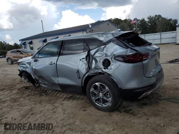✅ 2024 Chevrolet Blazer LT • VIN: 3GNKBCR49RS219496 • Lot: 85279955. Listed on Copart with 26,976 mi miles. Access the free auction sales archive from the USA and view a detailed vehicle history report at DreamBid. Image 2.