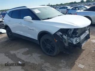 ✅ 2021 Chevrolet Blazer LT • VIN: 3GNKBCR46MS500552 • Lot: 42904644. Listed on IAAI with 77,103 mi. Free auction sales archive from the USA and detailed vehicle history report at DreamBid. Image 1.