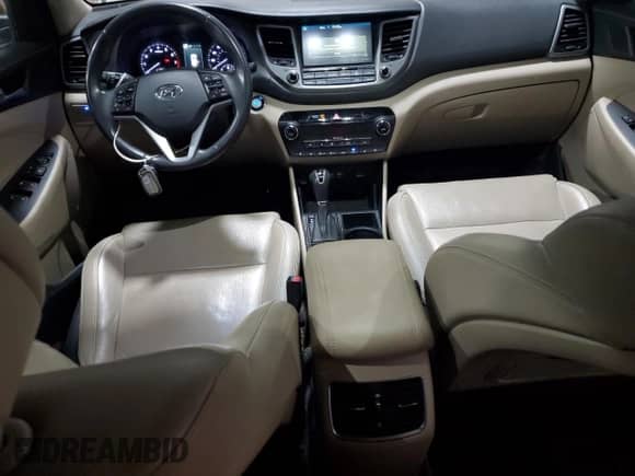 2016 Hyundai Tucson Sport z VIN KM8J3CA21GU179516, wystawiony jako Copart lot #91082765 z przebiegiem 93 070 mil mil oraz Czysty tytuł • Clean title. Historia ofert i sprzedaży dostępna na DreamBid. Obrazek 8.