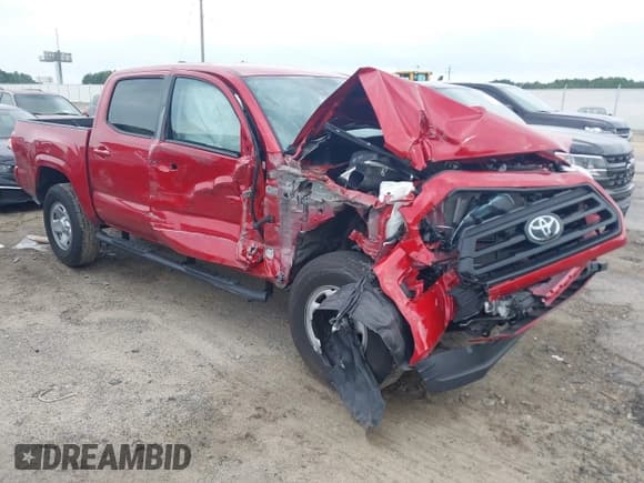 ✅ 2021 Toyota Tacoma SR • VIN: 3TYAX5GN6MT016967 • Лот: 42775625. Опубликован ранее на IAAI с пробегом 6 857 миль. Бесплатный доступ к архиву аукционных продаж из США и подробный отчёт об истории автомобиля на DreamBid. Изображение 1.