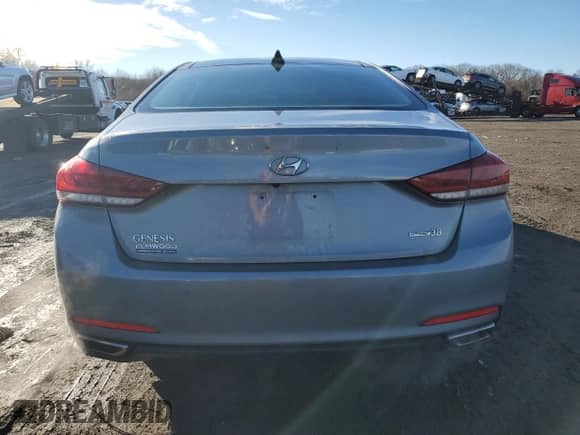 2015 Hyundai Genesis 3.8L z VIN KMHGN4JE8FU070277, wystawiony jako Copart lot #87074754 z przebiegiem 149 148 mil mil oraz Czysty tytuł • Clean title. Historia ofert i sprzedaży dostępna na DreamBid. Obrazek 6.