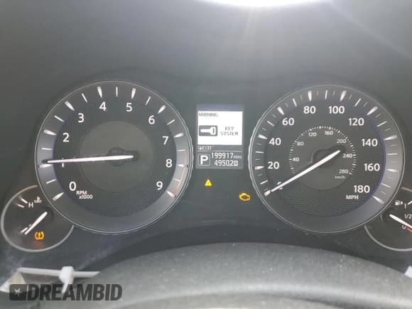 ✅ 2015 Infiniti Q70 • VIN: JN1BY1AR2FM561664 • Lot: 56553975. Listed on Copart with 199,917 mi. Free auction sales archive from the USA and detailed vehicle history report at DreamBid. Image 9.