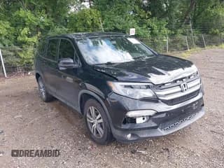 ✅ 2017 Honda Pilot EX-L • VIN: 5FNYF6H70HB019974 • Lot: 42886430. Listed on IAAI with 94,668 mi. Free auction sales archive from the USA and detailed vehicle history report at DreamBid. Image 1.