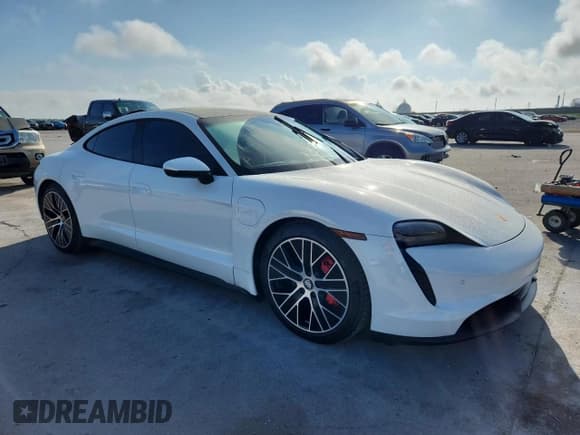 ✅ 2021 Porsche Taycan 4S • VIN: WP0AB2Y11MSA44545 • Lot: 85191885. Listed on Copart with 45,823 mi. Free auction sales archive from the USA and detailed vehicle history report at DreamBid. Image 4.