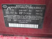 ✅ 2016 Hyundai Sonata Sport • VIN: 5NPE34AFXGH389119 • Лот: 42182734. Опубликован ранее на IAAI с пробегом 92 966 миль. Бесплатный доступ к архиву аукционных продаж из США и подробный отчёт об истории автомобиля на DreamBid. Изображение 9.